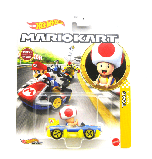 Hot Wheels Mario Kart Toad With Mach 8 Ekverse 8890